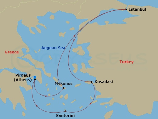 Cruise Route Map