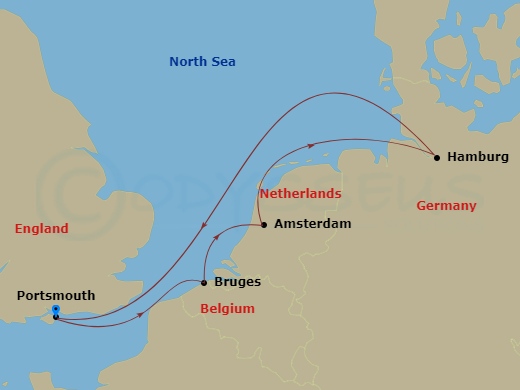 Cruise Route Map
