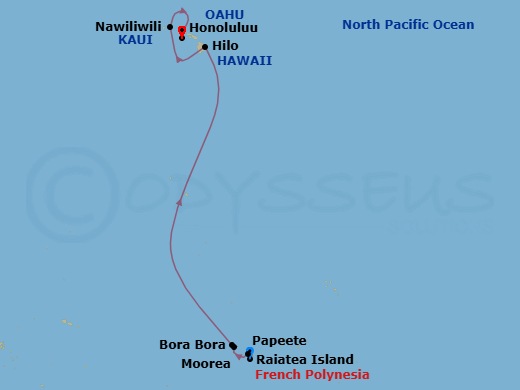 Cruise Route Map