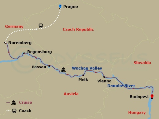 Cruise Route Map