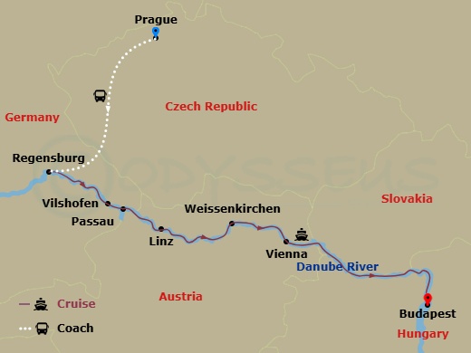 Cruise Route Map