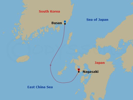 Cruise Route Map