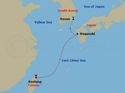 Cruise Route Map