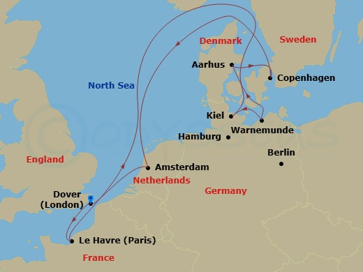 Cruise Route Map
