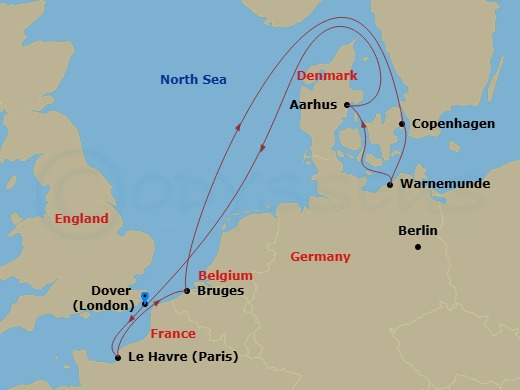 Cruise Route Map