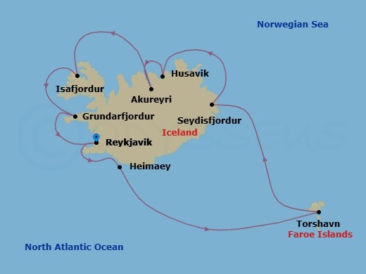 Tundra & Tide Route Map