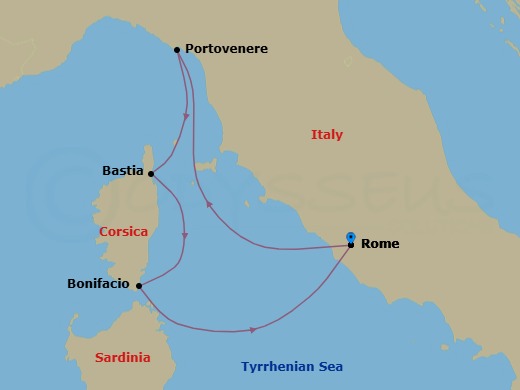 Quick Getaways: La Dolce Vita In Italy & France Route Map