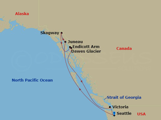 Cruise Route Map