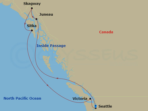 Cruise Route Map