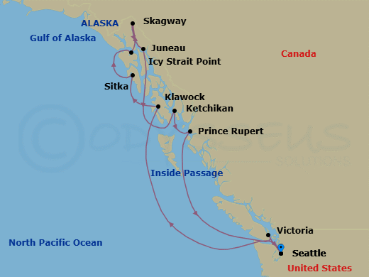 Cruise Route Map