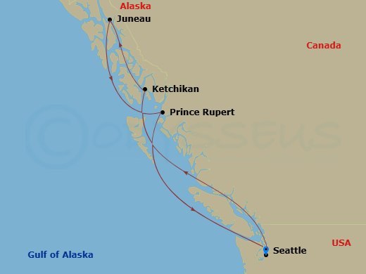 Cruise Route Map