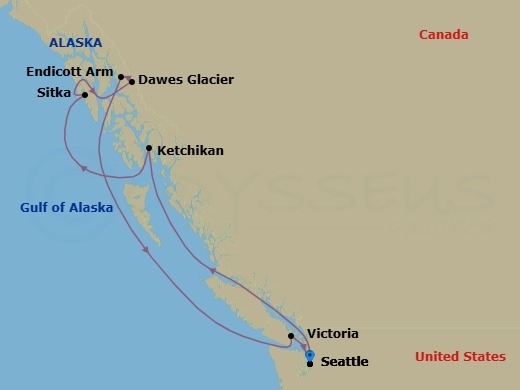 Cruise Route Map