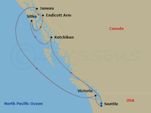 Cruise Route Map