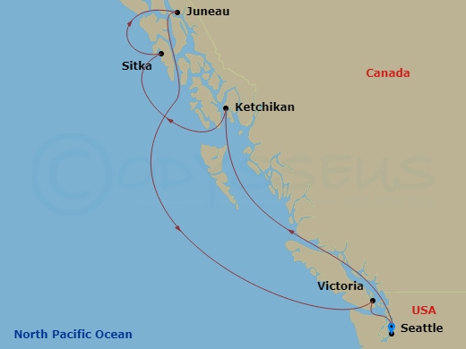 Cruise Route Map