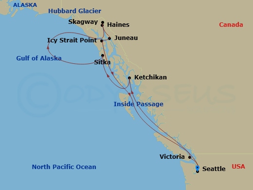 Cruise Route Map