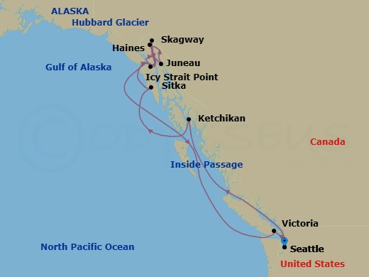 Cruise Route Map