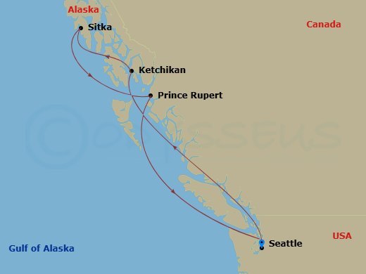 Cruise Route Map