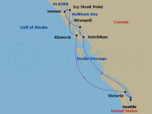 Cruise Route Map