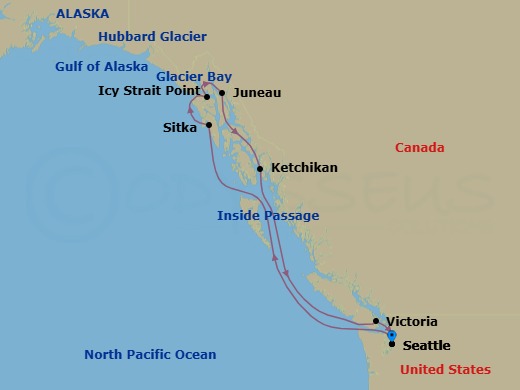 Cruise Route Map