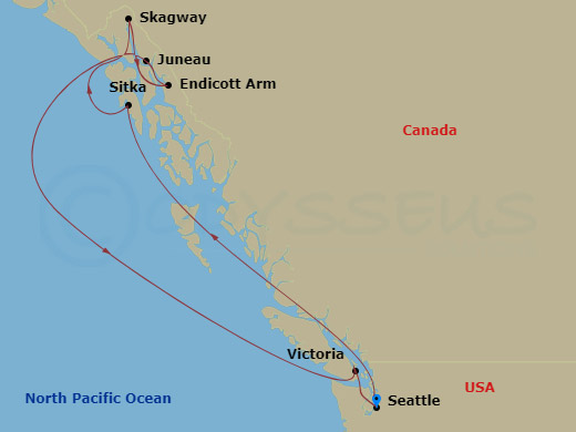 Cruise Route Map
