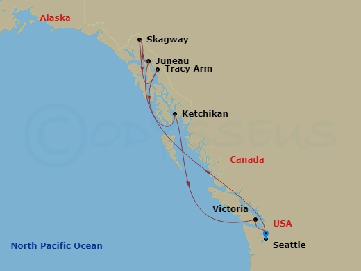 Cruise Route Map