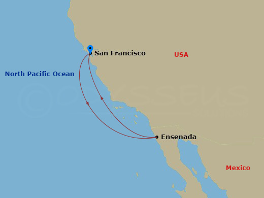 Cruise Route Map