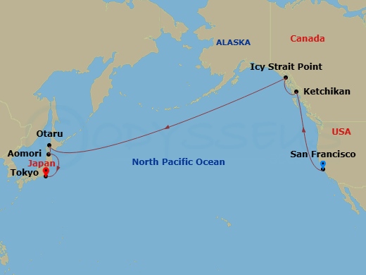 Cruise Route Map