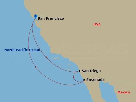 Cruise Route Map