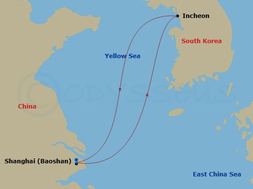 Cruise Route Map