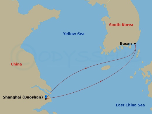 Cruise Route Map