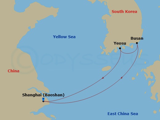 Cruise Route Map