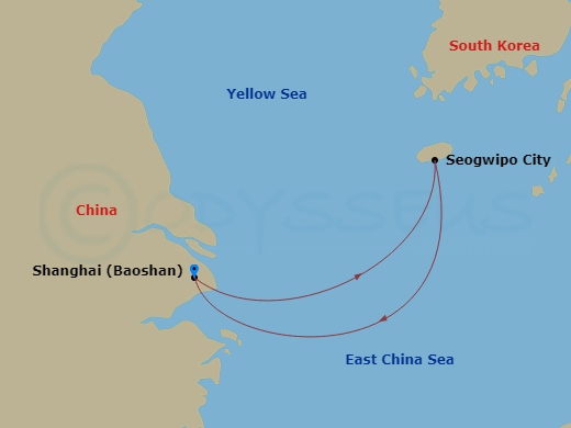 Cruise Route Map