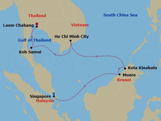 Fortune Favors The Journey Route Map
