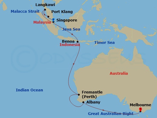 Cruise Route Map