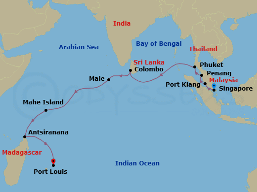 Discoveries Of Wonder & Joy Route Map
