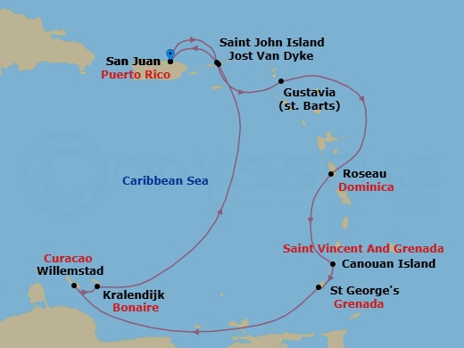 San Juan To San Juan Route Map