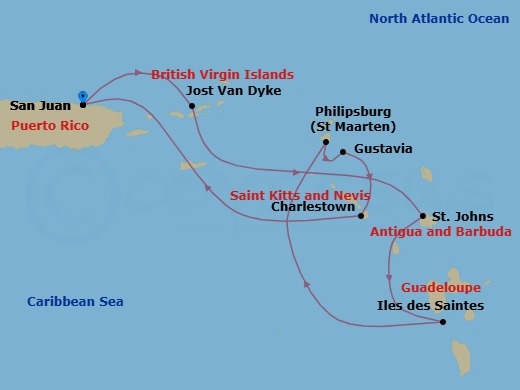 San Juan To San Juan Route Map