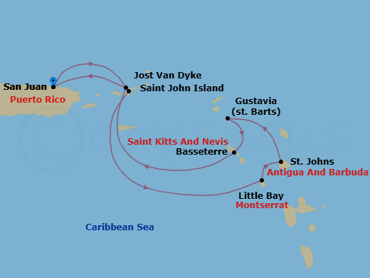 San Juan To San Juan Route Map