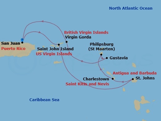 San Juan To San Juan Route Map