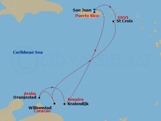 Cruise Route Map