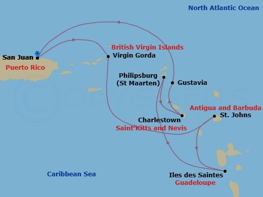 San Juan To San Juan Route Map