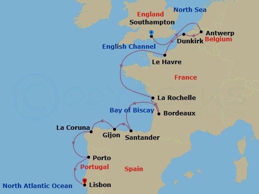 Storybook Villages & Worldclass Art Route Map