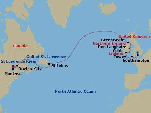 The Heather Passage Route Map