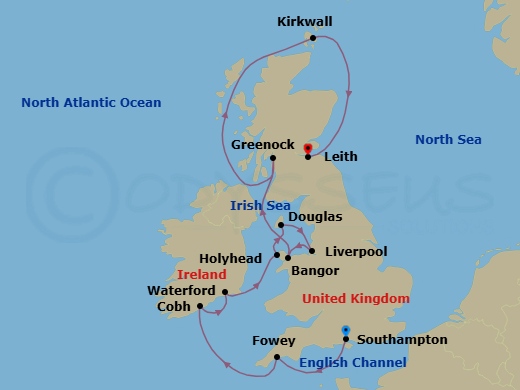 Spotlight With Ancestry Route Map