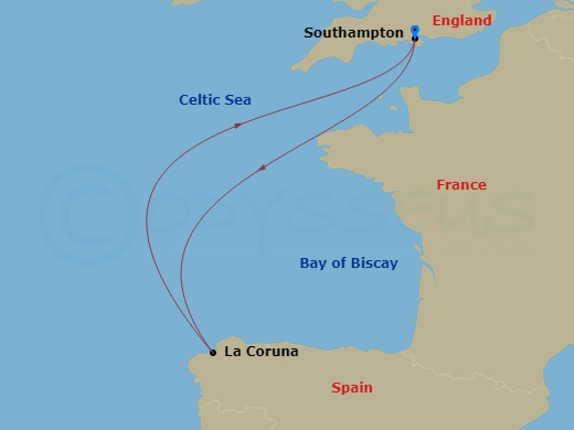 4-Night Spain Cruise From Southampton