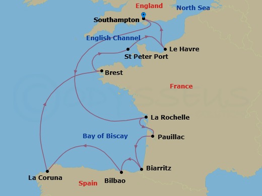 Verdant Voyage Route Map