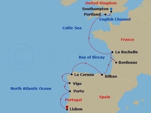 Wines Of Europe Route Map