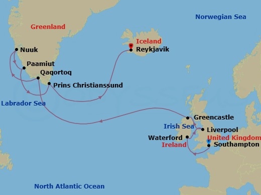 Lands Of Discovery Route Map