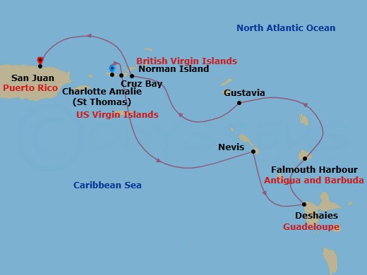 Quintessential Caribbean With Rum Sommelier Alejandro Ferris Route Map