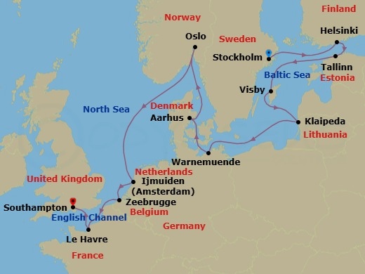 Light & Legacy Route Map